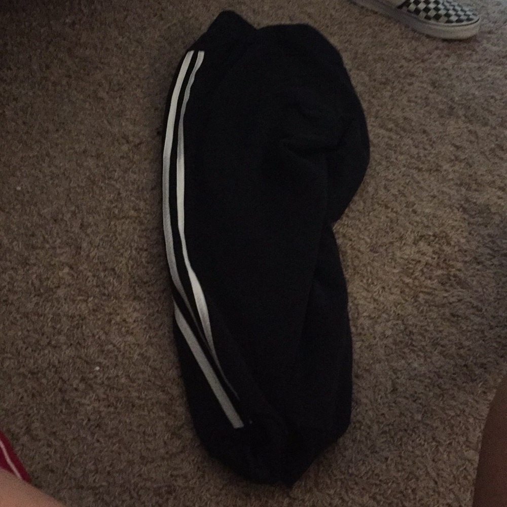 pair of adidas sweatpants